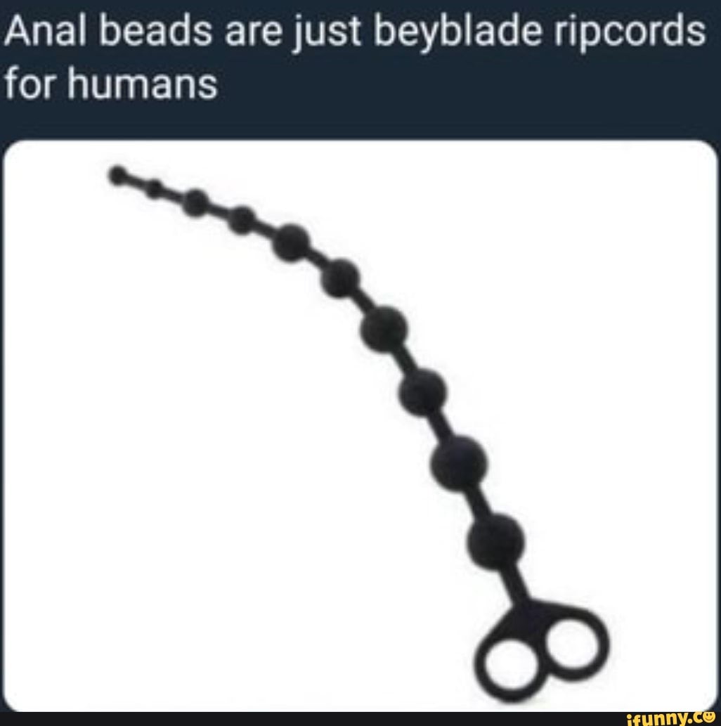 Bayblade anal beads
