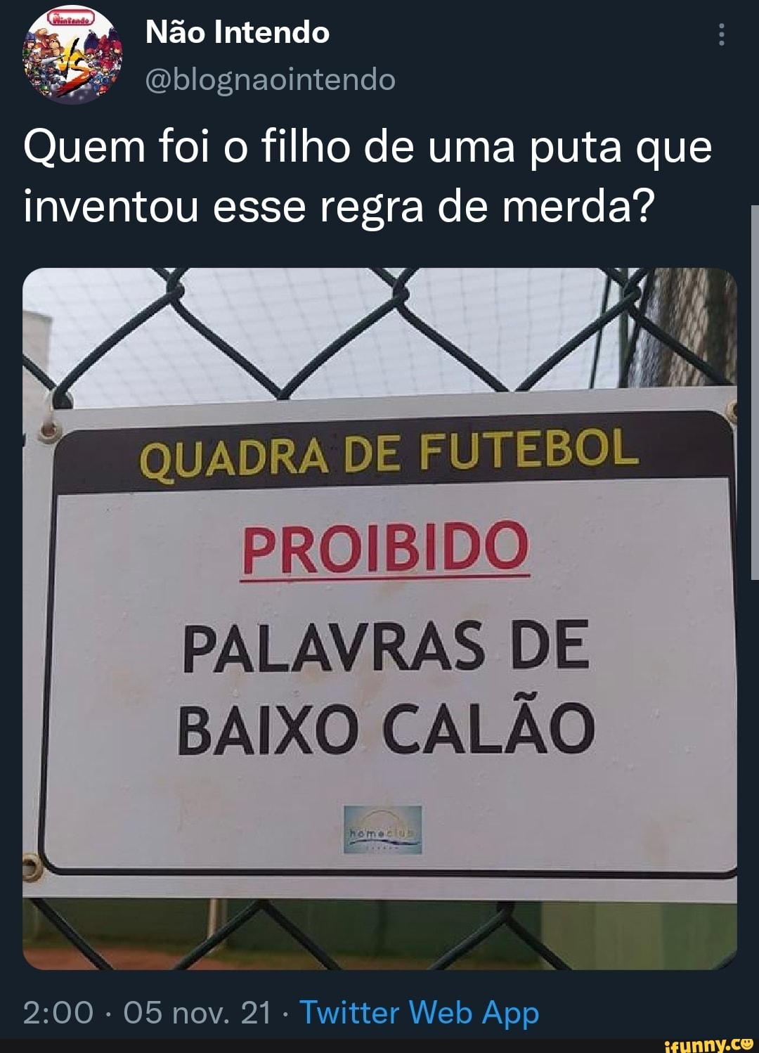 Não Intendo (@blognaointendo) / X