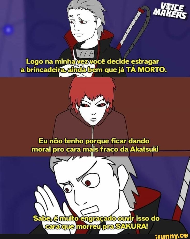 OS MEMBROS MAIS FORTES DA AKATSUKI (DO MAIS FRACO PRO MAIS FORTE) 