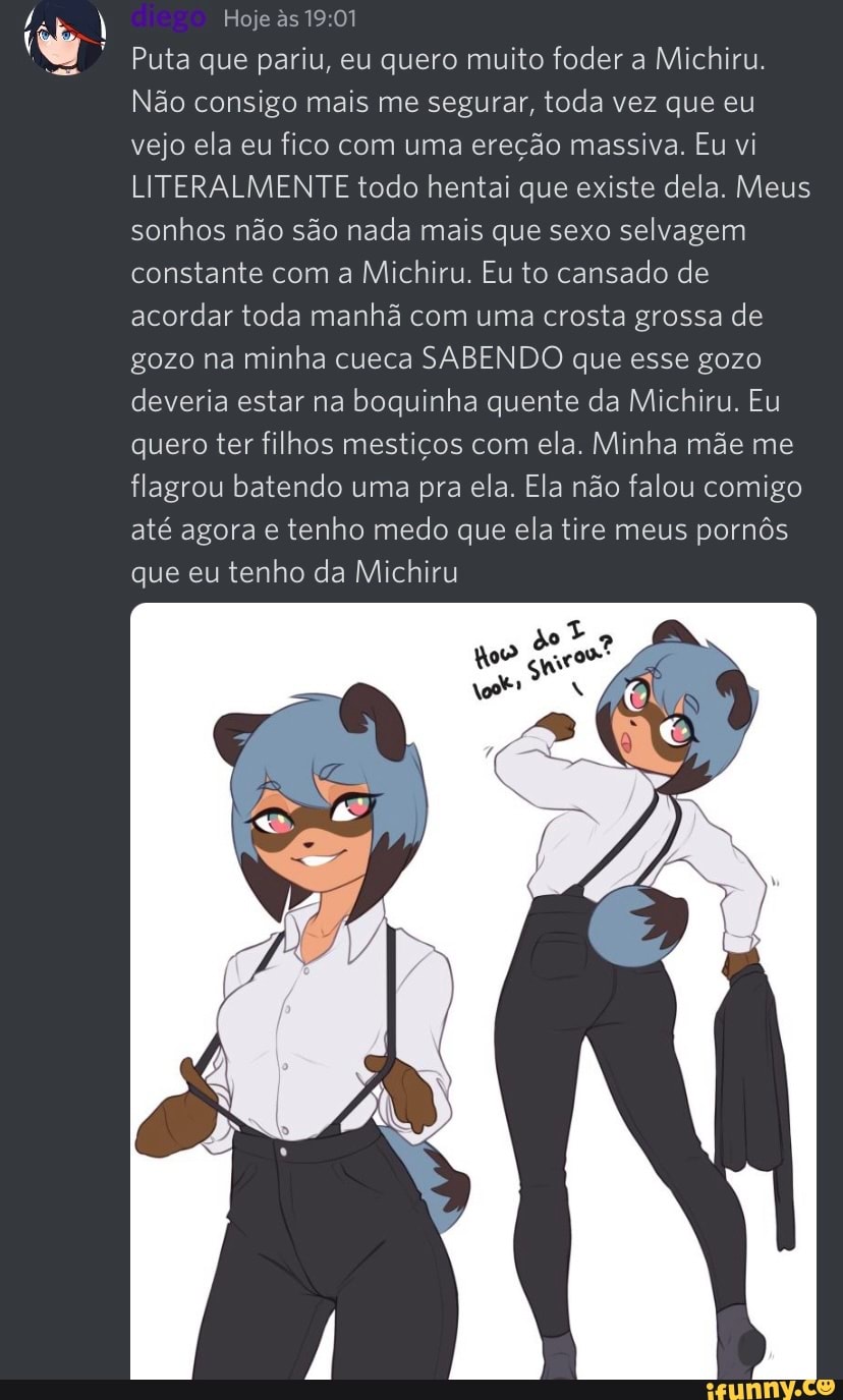 Crossover mais op q eu já vi. Pudinha e Cazum maid(Não sou Otaku