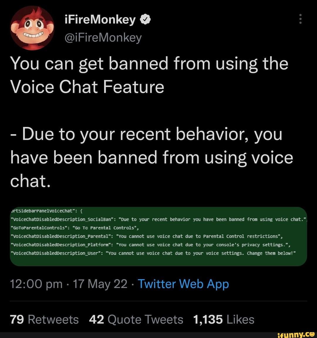i got BANNED from roblox voice chat.. 