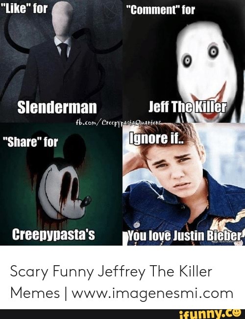 jeff the killer memes