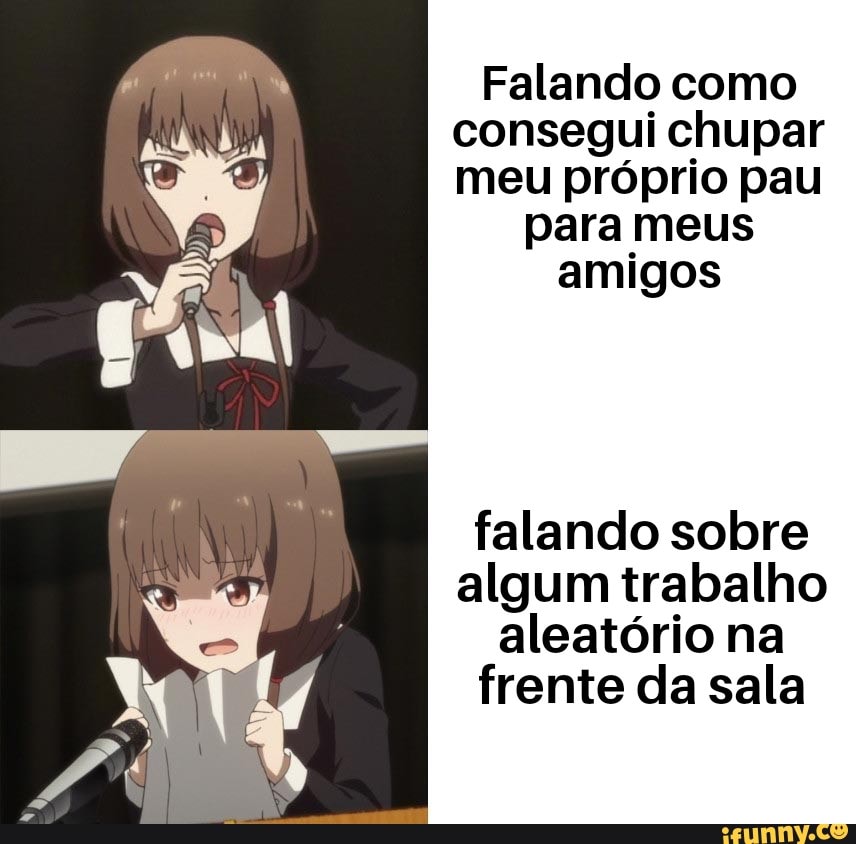 Uma página de animes com memes aleatórios - Tá tão engraçado hoje play  store?