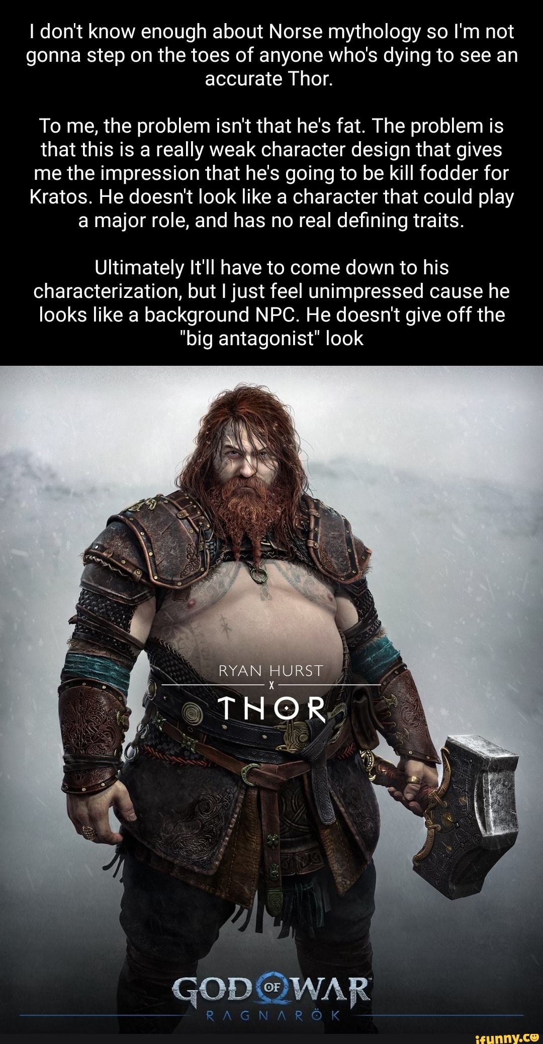 I'm curious, how accurate is God of War Thor to Norse Mythology? : r/Norse