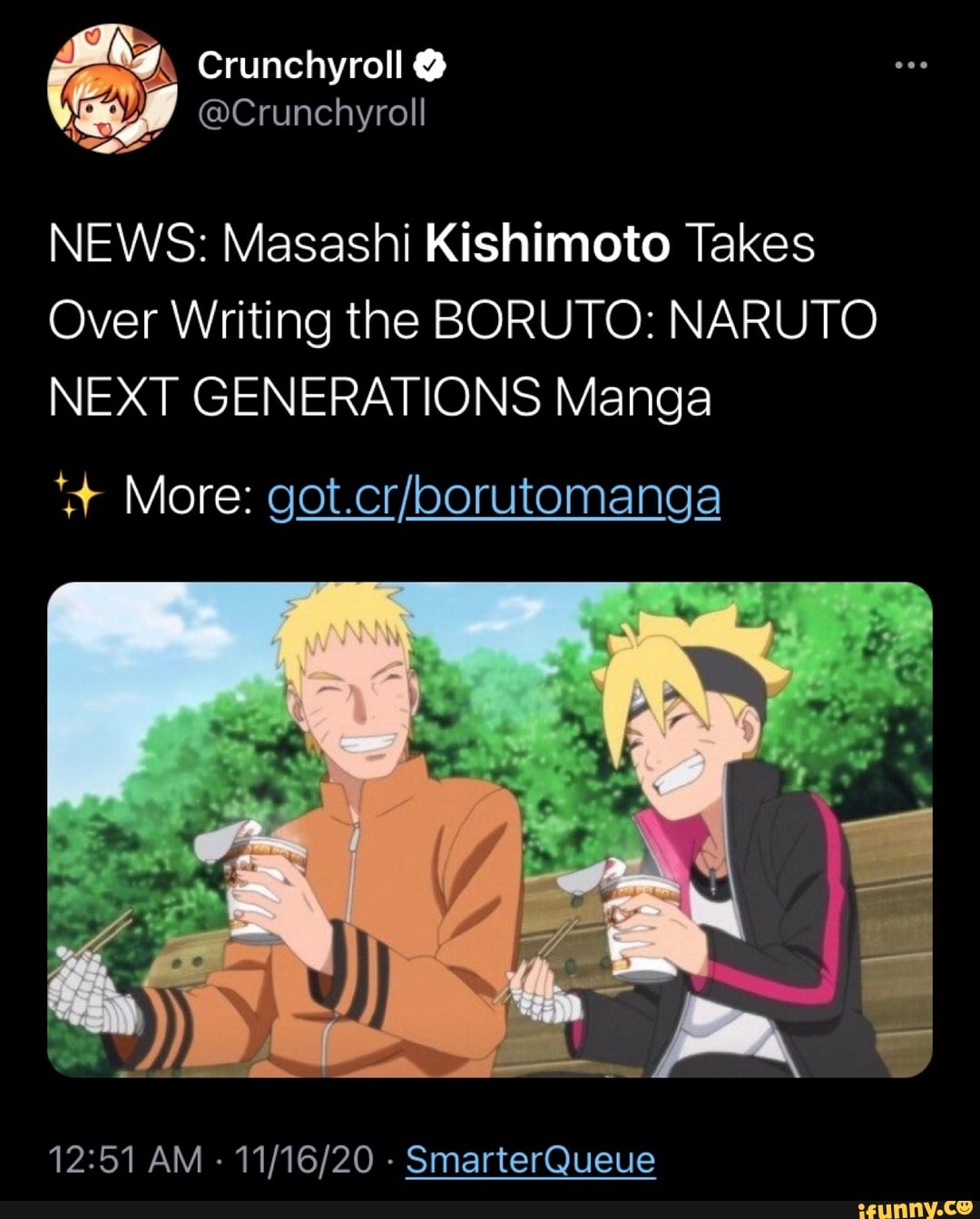 Masashi Kishimoto Takes Over as Writer for 'Boruto' Manga