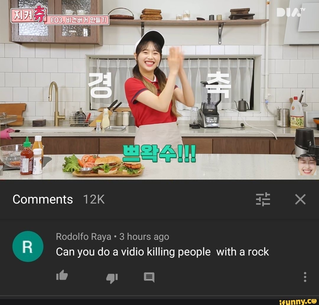 can you do a vidio of killing people with a rock. - iFunny Brazil