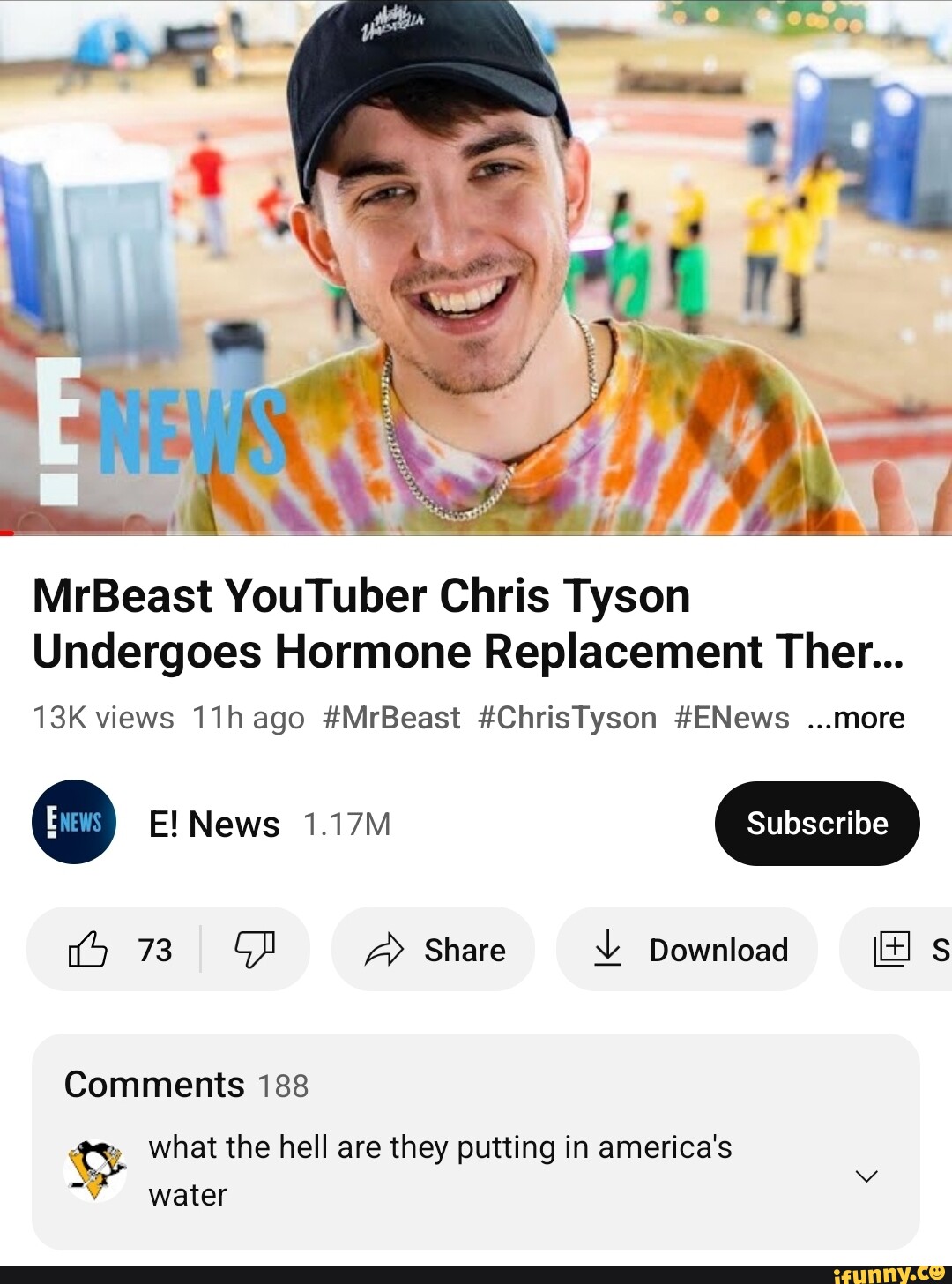 Chris Tyson, MrBeast  star, undergoing hormone therapy