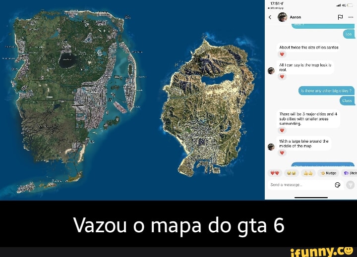 New GTA VI map leak gRand - iFunny Brazil