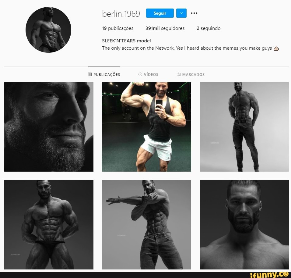 All GigaChad (also known as Average Enjoyer) is Russian menswear model  and bodybuilder Ernest Khalimov. Aside