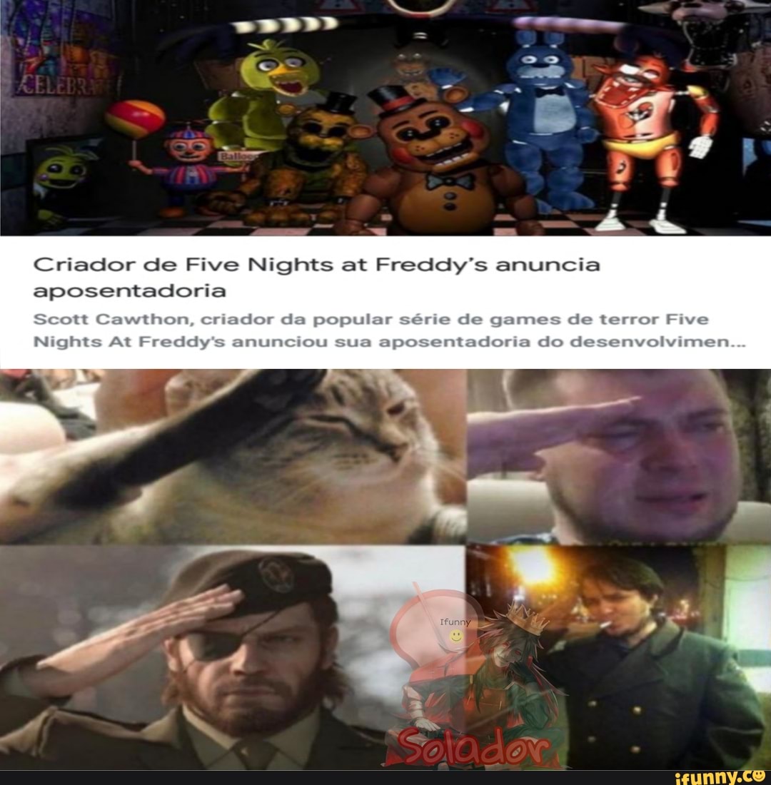 Five Nights at Freddy's': criador se aposenta após polêmica