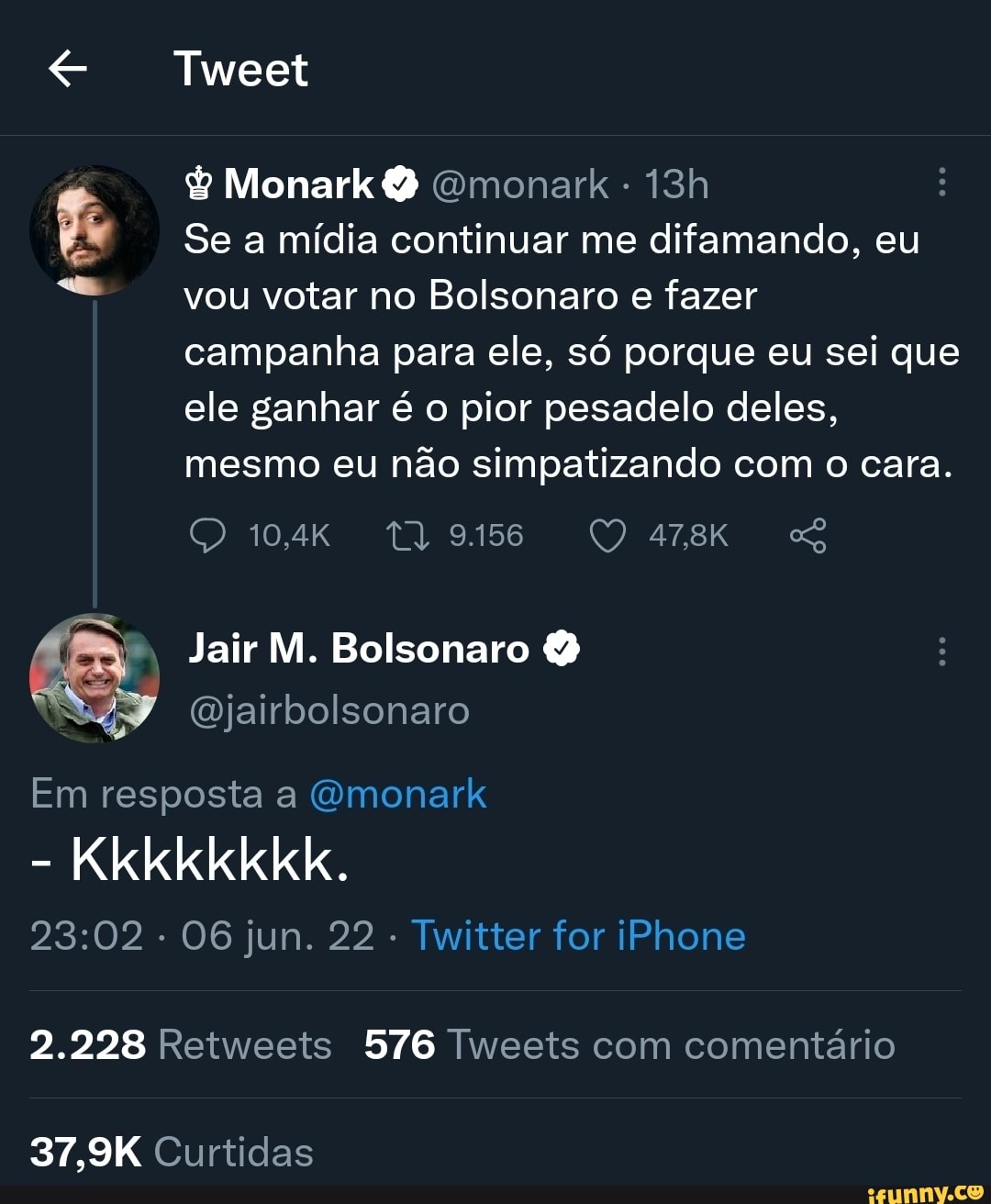 𝒯𝓈𝓊𝓀𝒾 ☭⃠ on X: Quer dizer então que Bolsonaro não obedeceu o NM ? A  representatividade que Bolsonaro ainda carrega foi e é um fardo, porque ele  nunca saberá se muitos dos