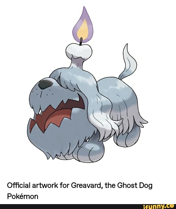 New Ghost Pokemon Greavard Is A Spooky Doggo