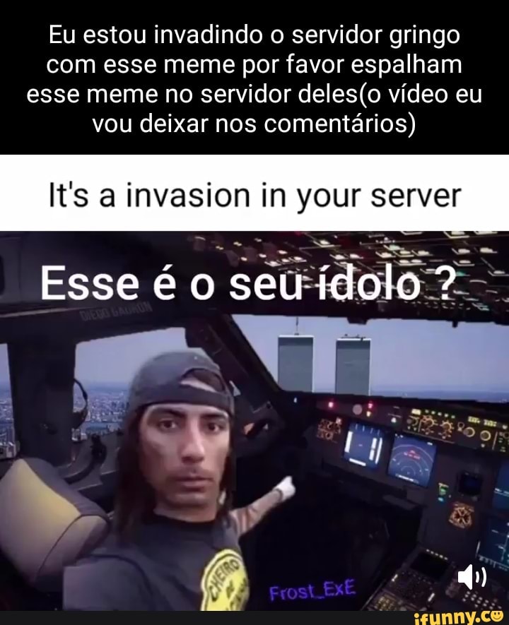 Tarde galera do IFunny, eu a pouco divulguei um servidor de RPG