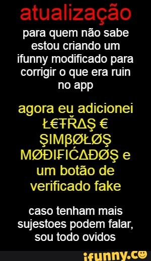 como botar verificado fake