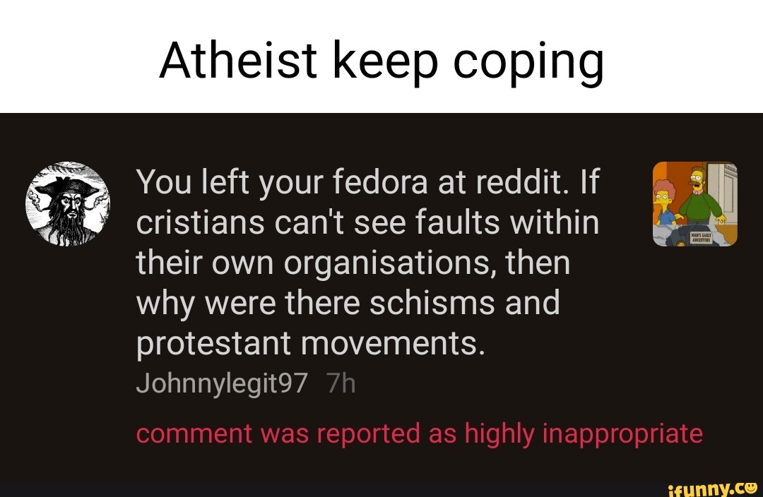 fedora atheist