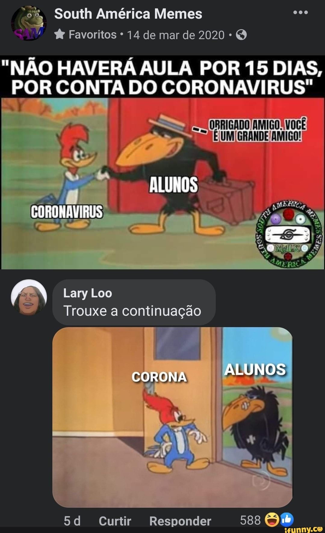 Os melhores memes da semana #15 - Arreganho