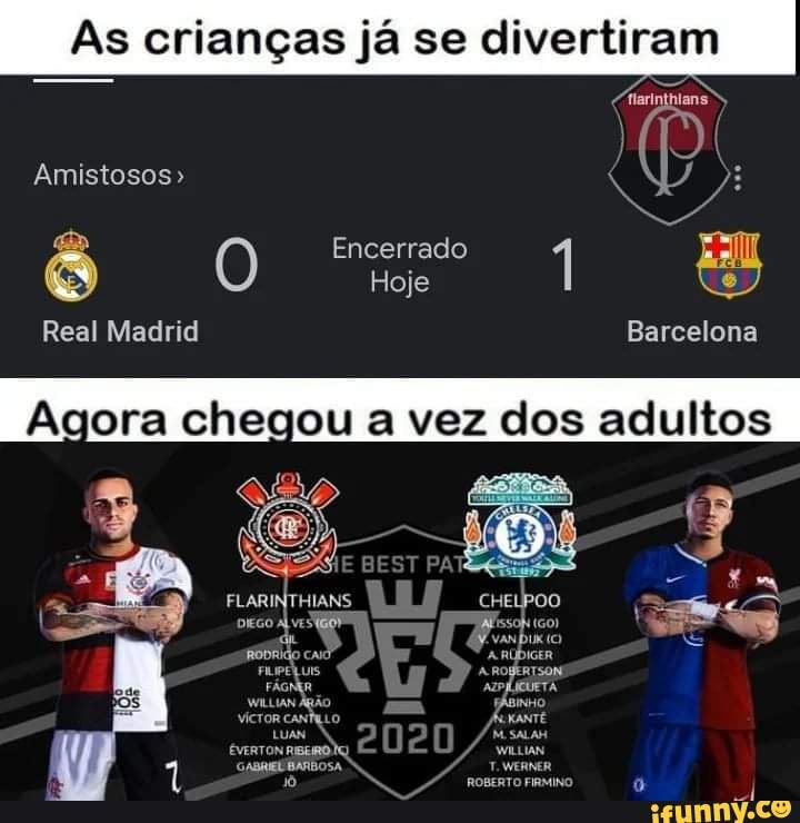 17 Flamengo 18 Corinthians FLARINTHIANS esmo AO FUNDO DO POCO - iFunny  Brazil