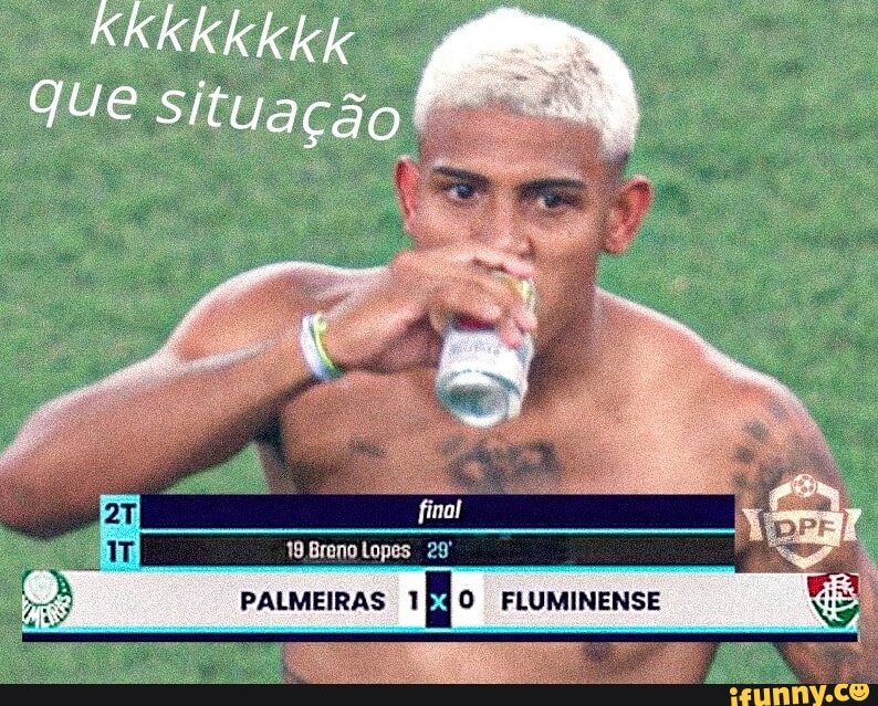 VÍDEO  Breno Lopes abre o placar para o Palmeiras contra o Fluminense