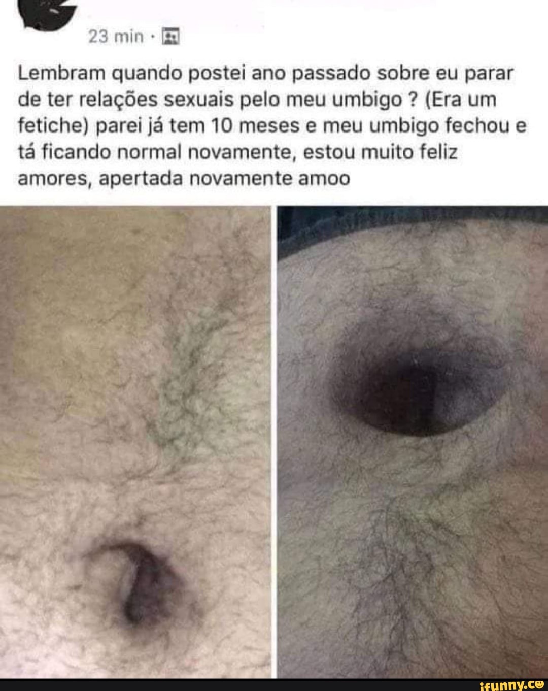 23 mim Lembram quando postei ano passado sobre eu parar de ter relações  sexuais pelo meu