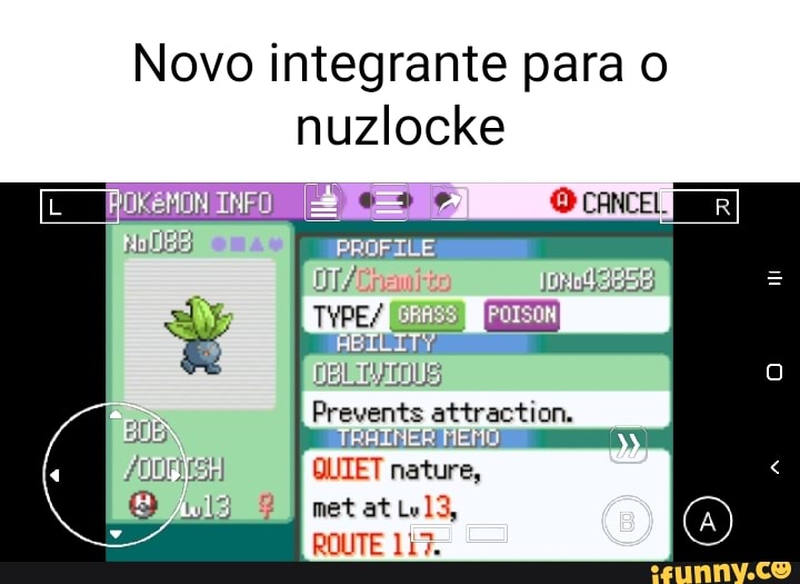 Pokemon Emerald Randomized Nuzlocke Moy ¿EMERALD prisas. a Choose me -  iFunny Brazil