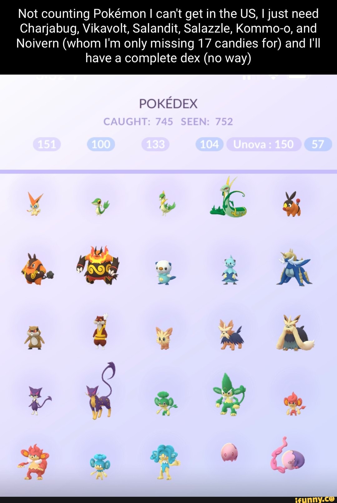 Unova Pokédex (Pokémon GO)