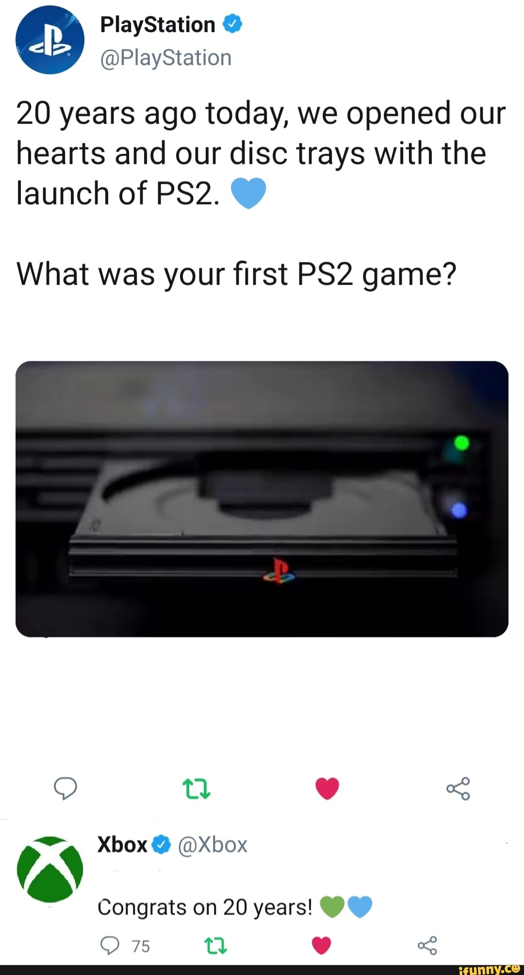 Ps2 on sale 20 years