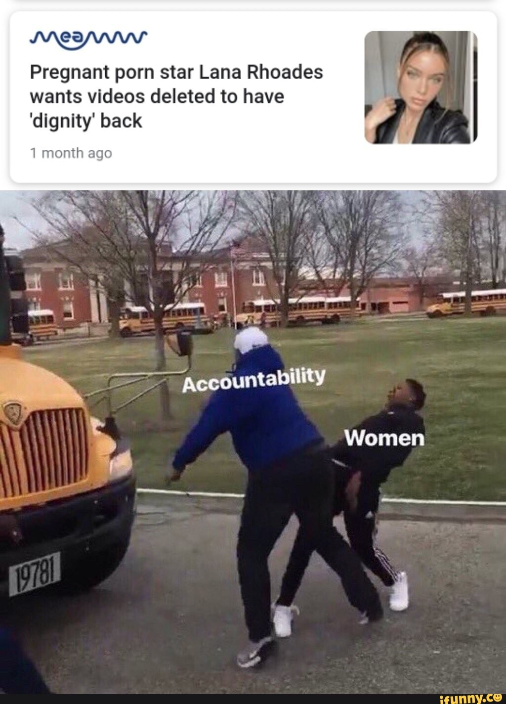 Pregnant porn star Lana Rhoades wants videos deleted to have 'dignity' back 1 month ago