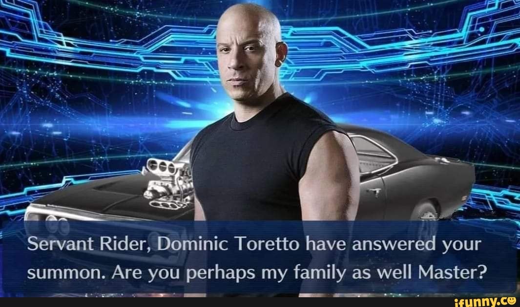 dominic toretto quotes about family