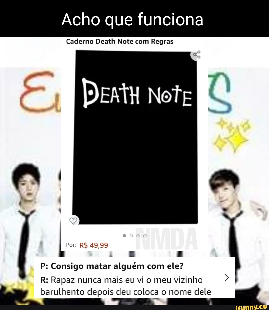 Crunchyroll Cuzao no Ifunny As consequências de usar o Death Note