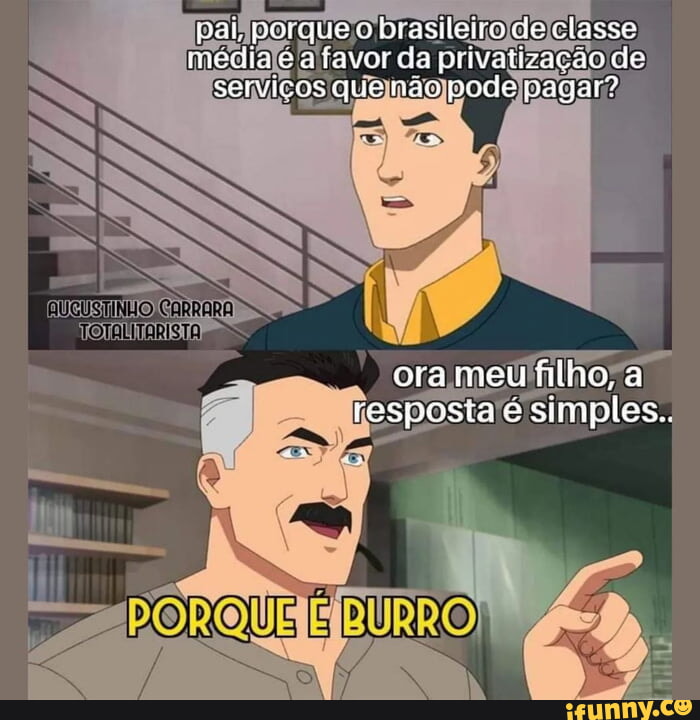 No assunto da privatização do SUS, lembrei desse meme : r/brasil