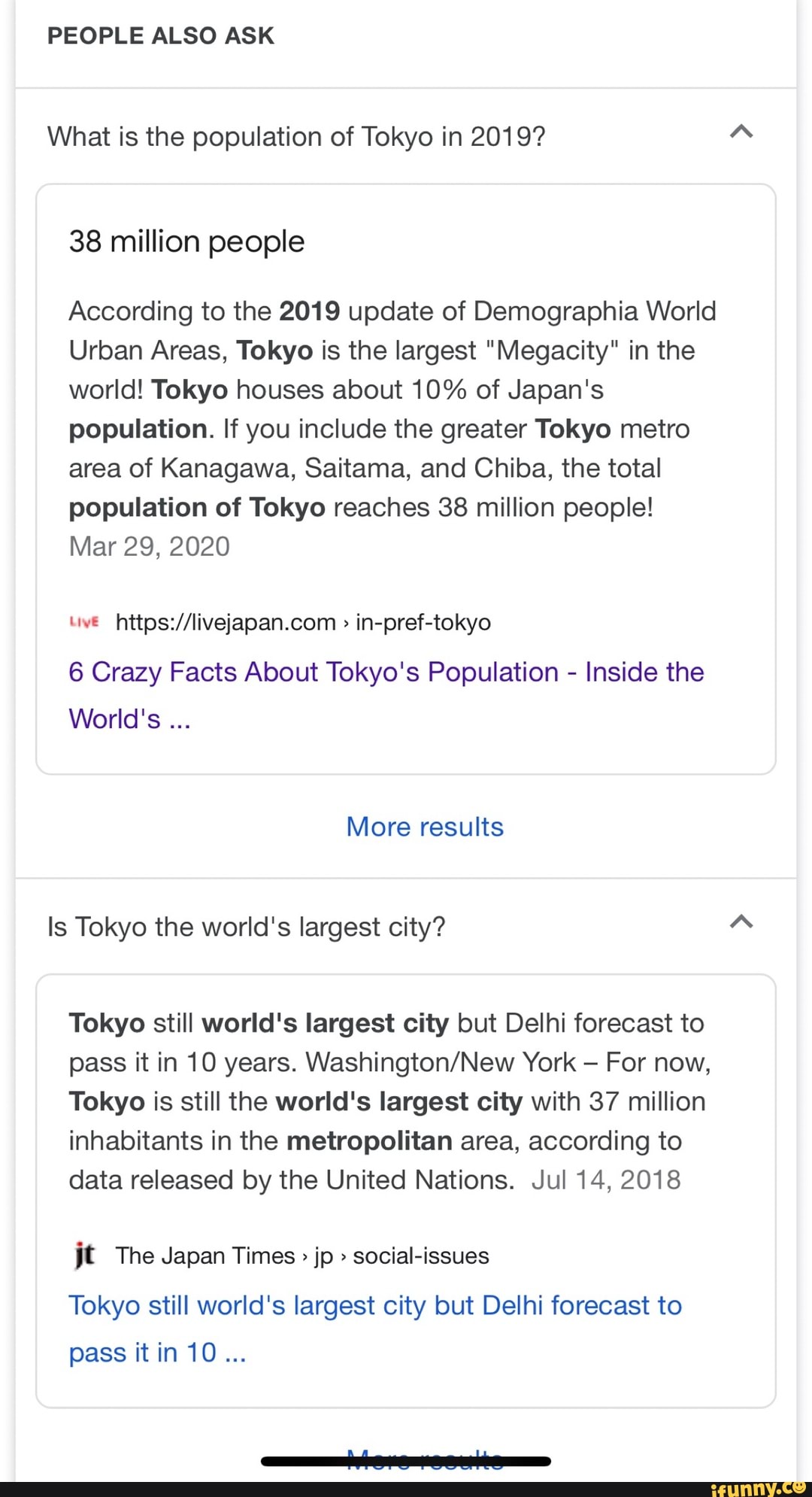 Tokyo still world's largest city but Delhi forecast to pass it in 10 years  - The Japan Times