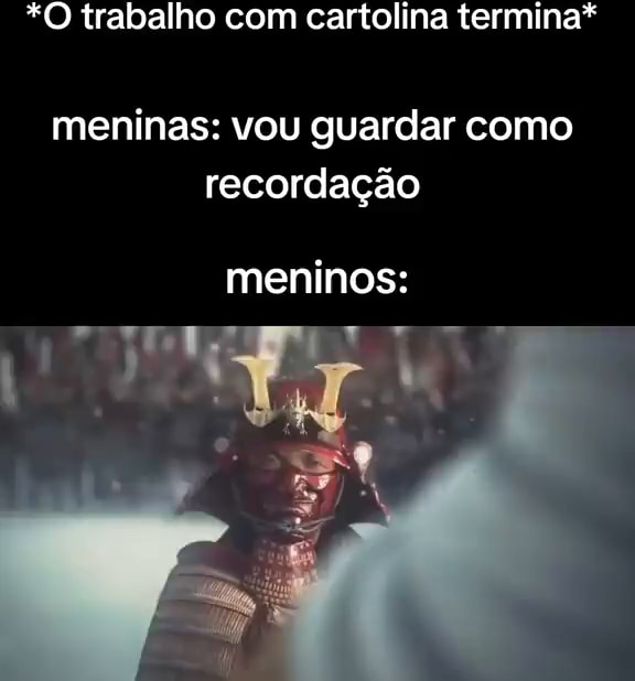 Meu ame: mn, a cartolina eu vendo que esqueci da certolina - iFunny Brazil