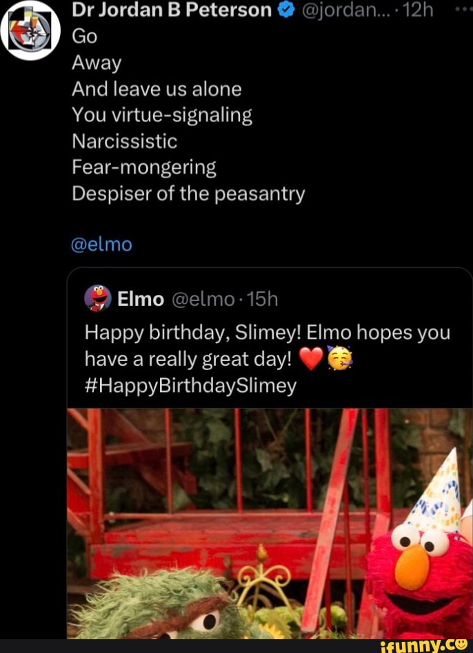 elmo ramadan tweet jordan peterson