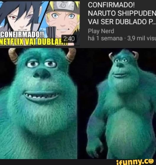 Naruto Shippuden Começa a Ser Dublado no Brasil