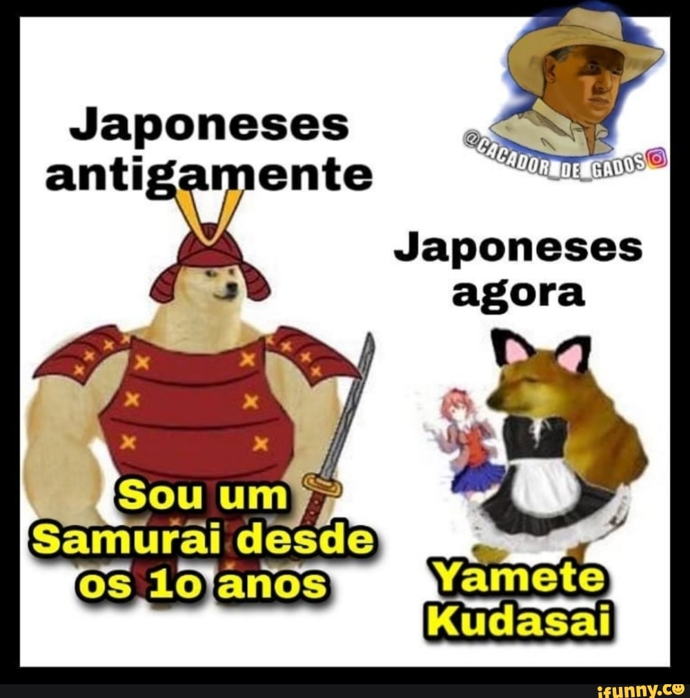 Demonios japoneses antes: feponeses alhoras - iFunny Brazil