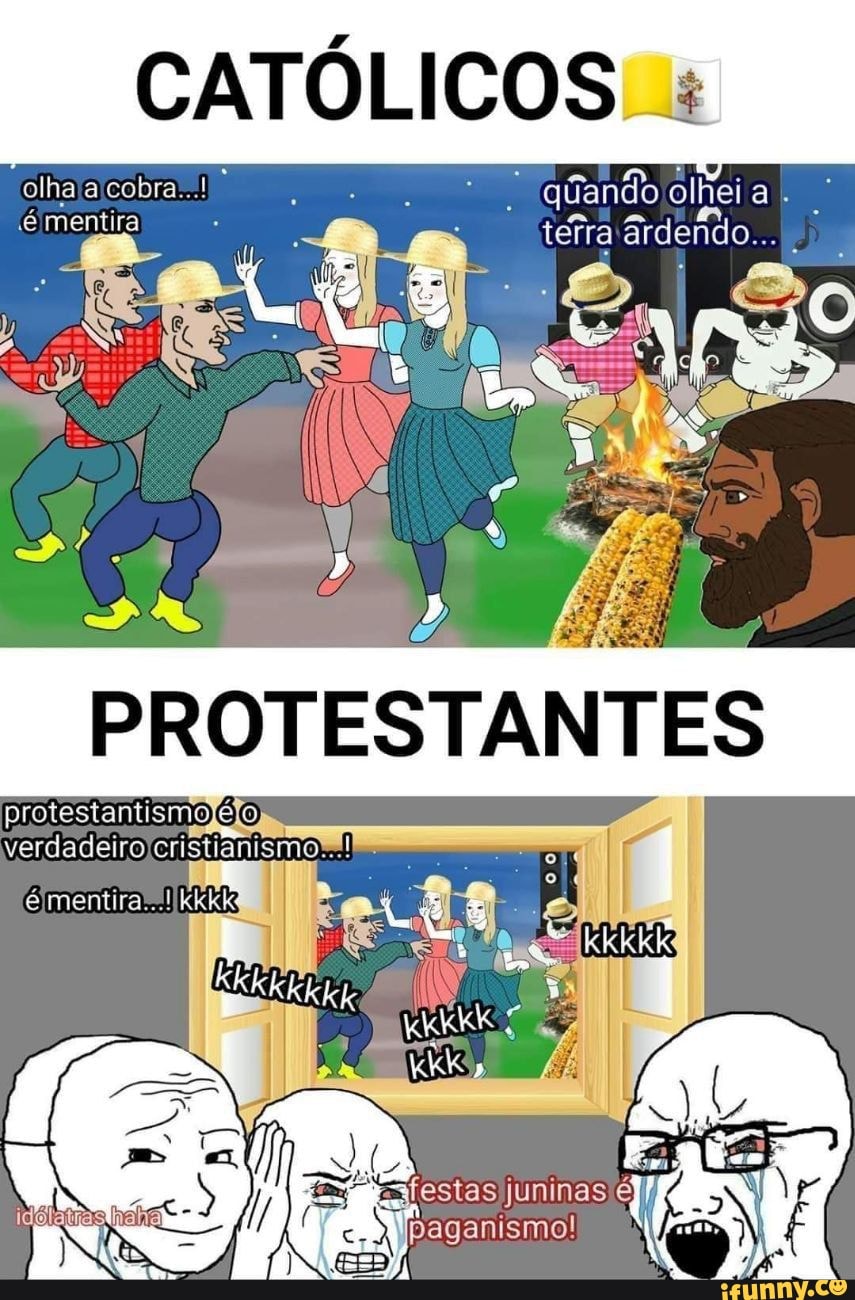 Memes pagão -ofensa a religião 