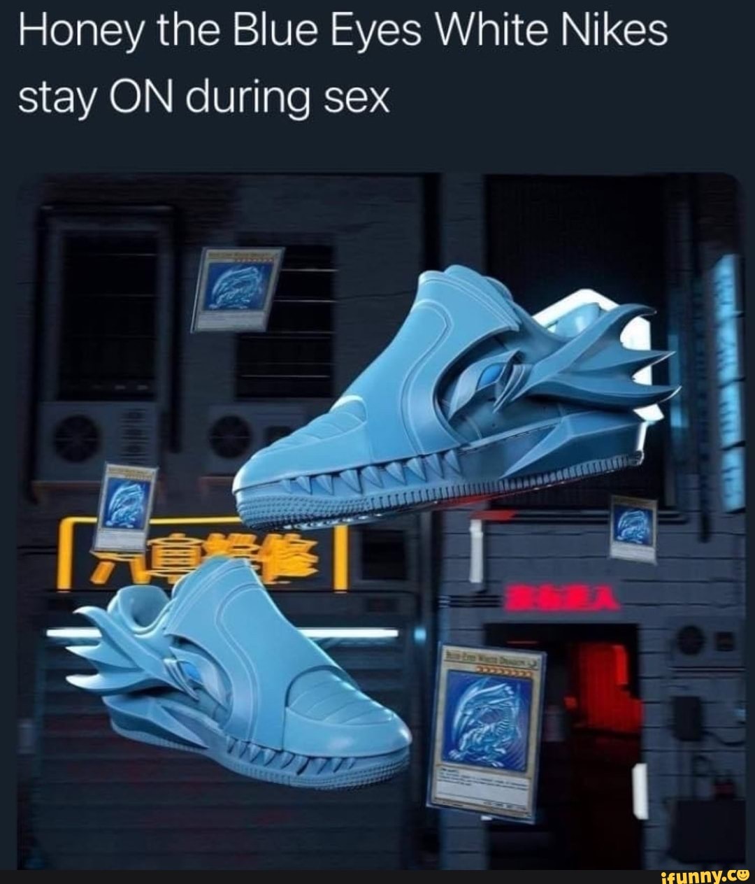 Honey the Blue Eyes White Nikes stay ON during sex - iFunny Brazil