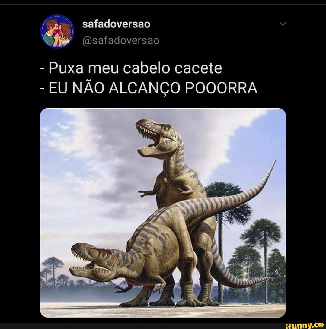 Puxa meu cabelo cacete EU NÃO ALCANÇO POOORRA - iFunny Brazil