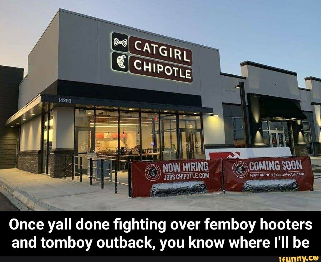 Once Yall Done Fighting Over Femboy Hooters And Tomboy Outback You Know Where Ill Be Once 2510