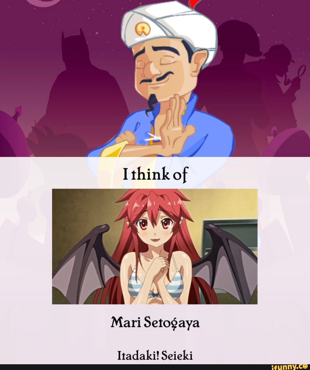 Ithink Of Mari Setogaya Itadaki Seieki Ifunny Brazil 1511