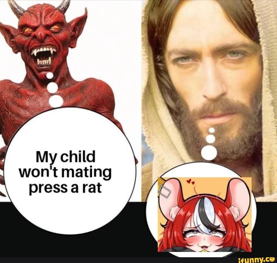 My child wont mating press a rat - iFunny Brazil