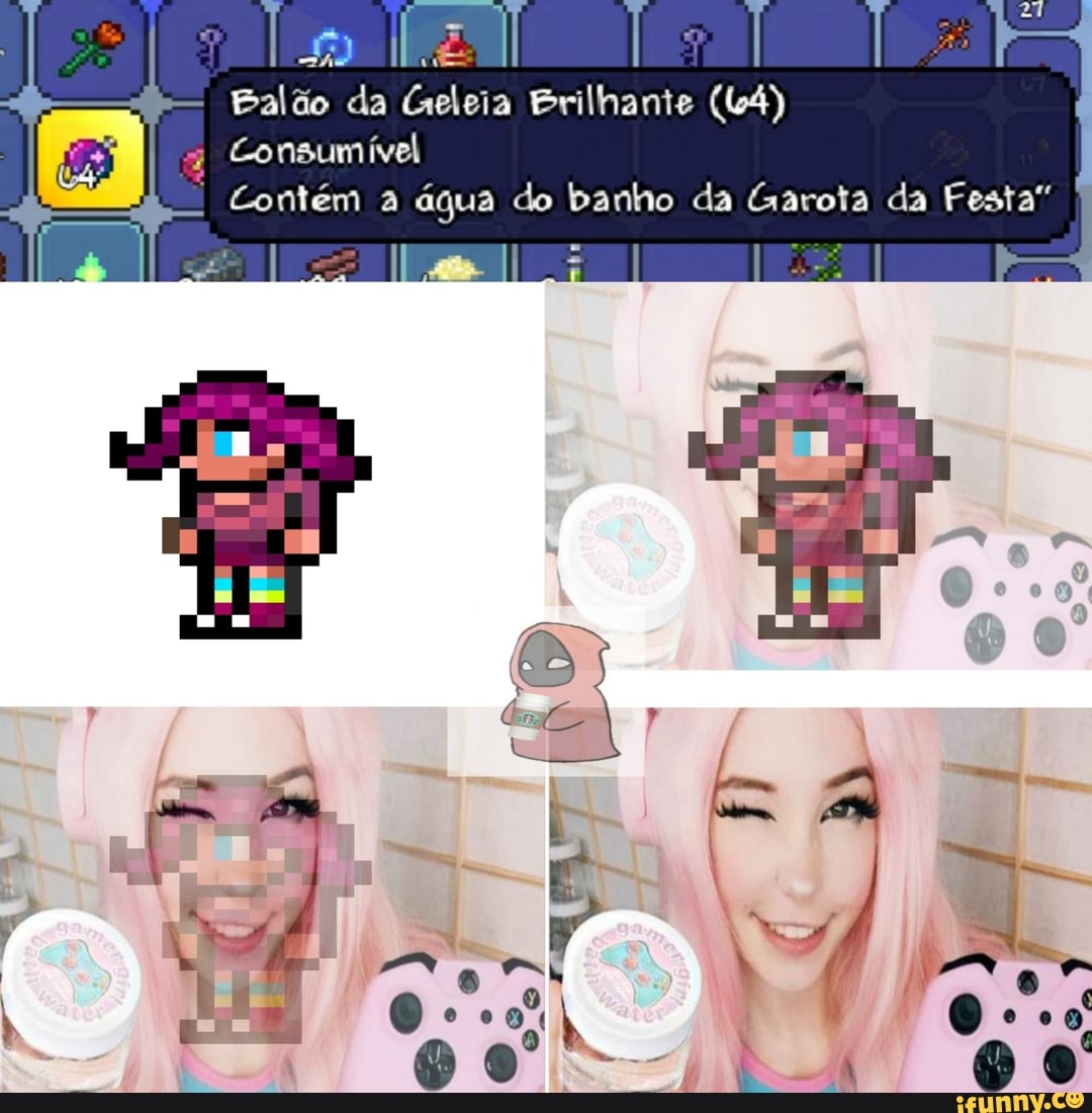 BELLE DELPHINE: A MENINA QUE VENDE ÁGUA DO BANHO (MEMES DA MENINA QUE VENDE  ÁGUA DO BANHO) 