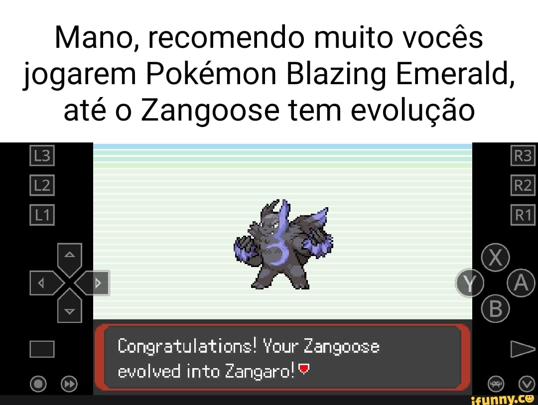 Zangaro, Pokemon Blazing Emerald Wiki