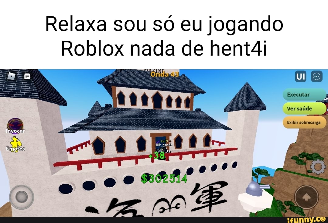 Jogando Roblox com os cria - iFunny Brazil