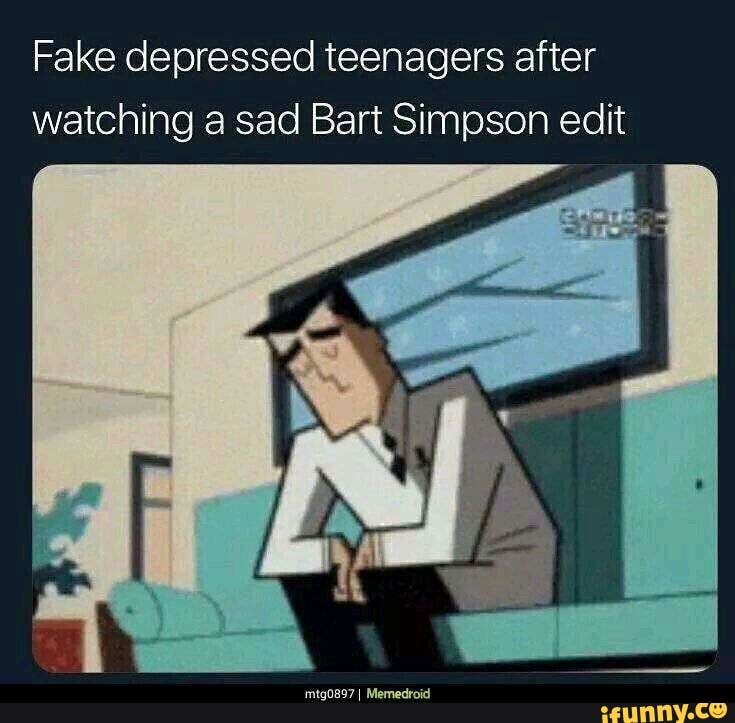 Why Is Bart Simpson So Depressed 