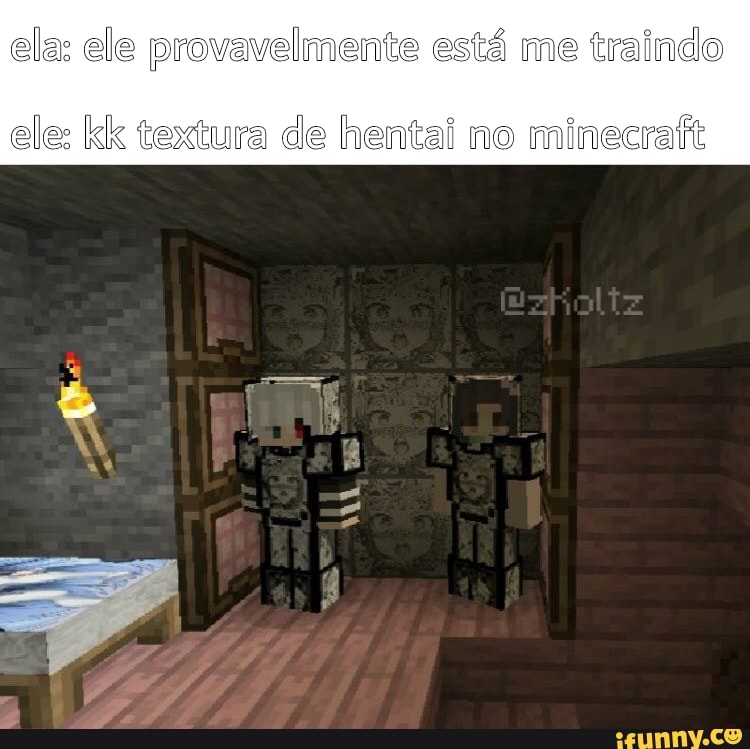 Eu Juntei o Minecraft + Roblox 