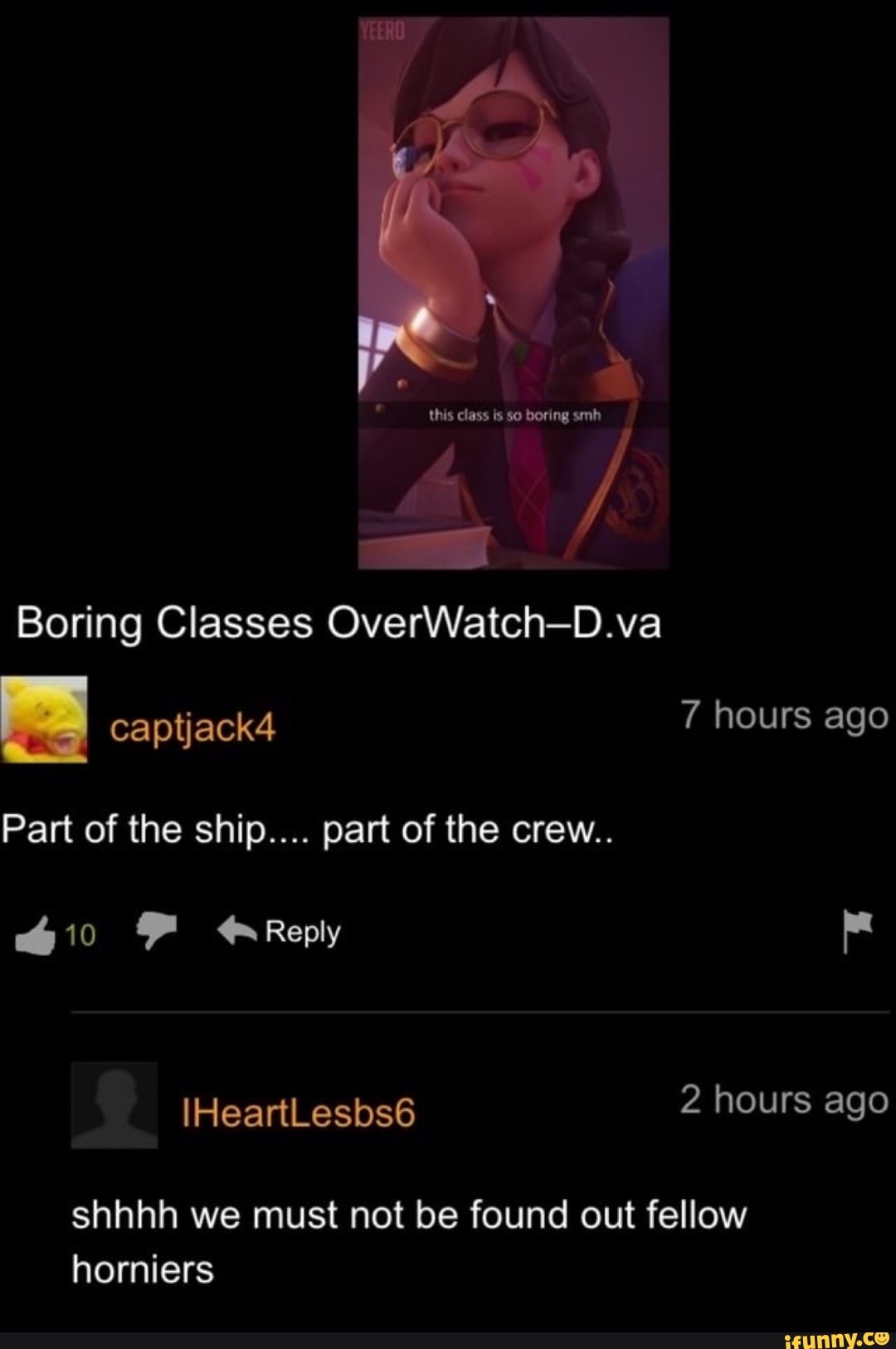 Boring classes overwatch-d.va