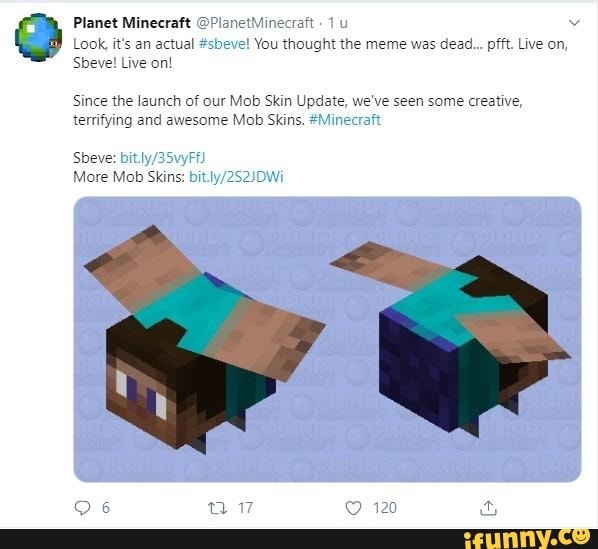 Roblox MeMe  Minecraft Skin