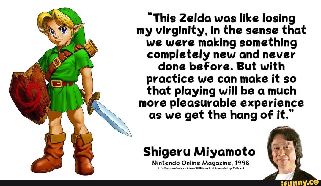 Legend Of Zelda Creator Shigeru Miyamoto Apparently Cringed When