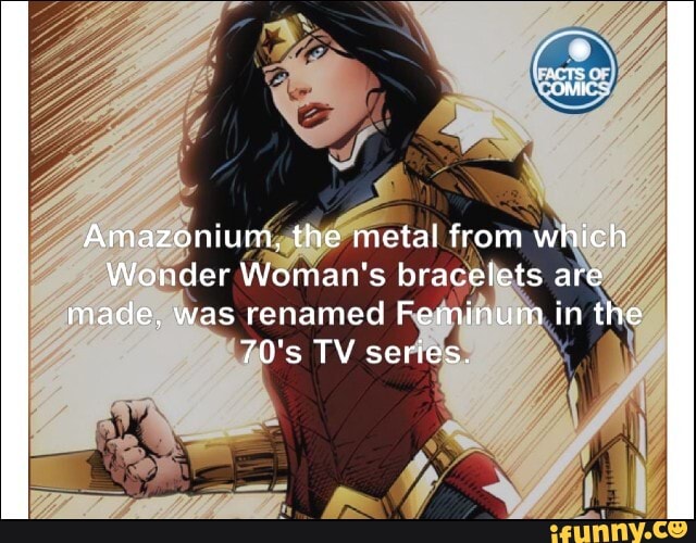 Wonder woman's bracelets sales made of